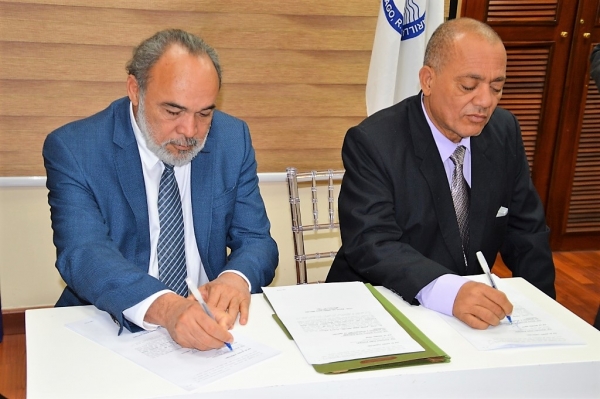 CORAASAN y la OISOE firman acuerdo para construcción y supervisión de planta