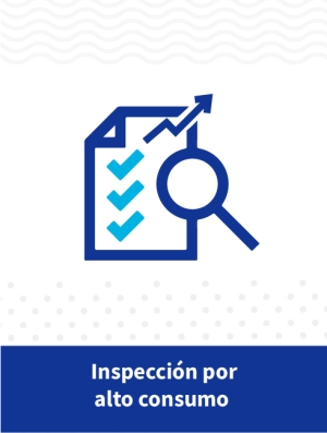 Inspecci&oacute;n por alto consumo