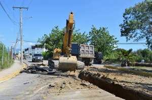 Colector de aguas residuales zona este est&aacute; concluido