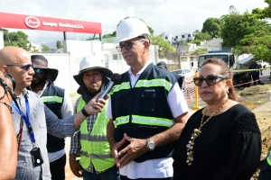 Coraasan inicia proyecto de mejoramiento de alcantarillado sanitario en el ensanche Libertad y La Ci&eacute;naga