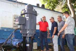 CORAASAN inicia trabajos de rehabilitaci&oacute;n de estaciones de bombeo por m&aacute;s de RD$ 30 millones de pesos