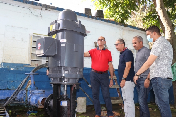 CORAASAN inicia trabajos de rehabilitación de estaciones de bombeo por más de RD$ 30 millones de pesos