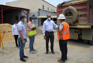 Coraasan se suma a esfuerzos para saneamiento sector La Gloria, Cienfuegos