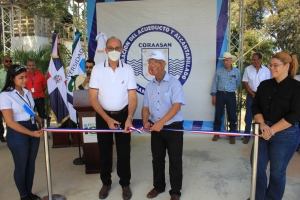 Coraasan pone en funcionamiento moderna cisterna de 80 mil galones de agua en universidad ISA