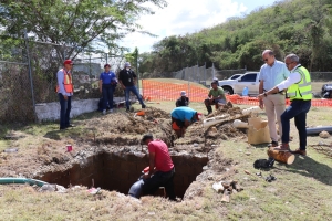 Coraasan concluye con &eacute;xito correcci&oacute;n de aver&iacute;as y labores de mantenimiento en Acueducto Cibao Central