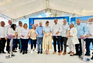 Vicepresidenta inaugura estaci&oacute;n de bombeo de agua potable en Don Pedro