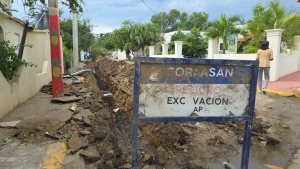 Coraasan contin&uacute;a ampliando cobertura de agua potable, con nuevas redes en distrito municipal La Canela