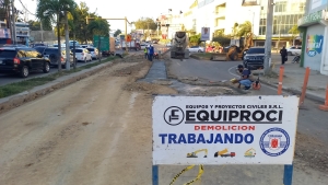 En fase final etapa II ampliaci&oacute;n colector aguas residuales ave. 27 de Febrero