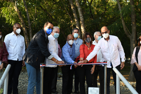 Inauguran planta de tratamiento de aguas residuales en Universidad ISA