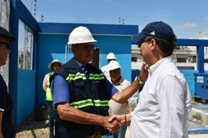 Estaciones de bombeo de aguas residuales contribuir&aacute;n al saneamiento del Yaque del Norte