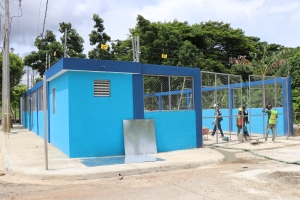 Coraasan avanza en proyectos de saneamiento; rehabilitaci&oacute;n estaci&oacute;n de bombeo de Emporium Dorado est&aacute; en fase final