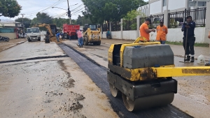 Coraasan inicia programa de bacheo en v&iacute;as intervenidas en Santiago
