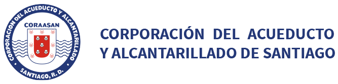 Logo Institucional de Corporación del Acueducto y Alcantarillado de Santiago | CORAASAN