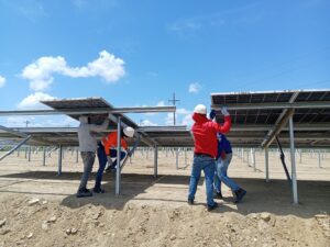 Coraasan construye parque solar de un megavatio para la planta de tratamiento de aguas residuales de Rafey