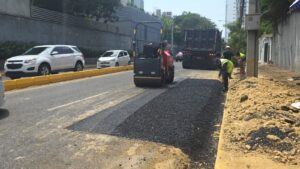 Coraasan continúa de manera regular con plan de bacheo en zonas intervenidas